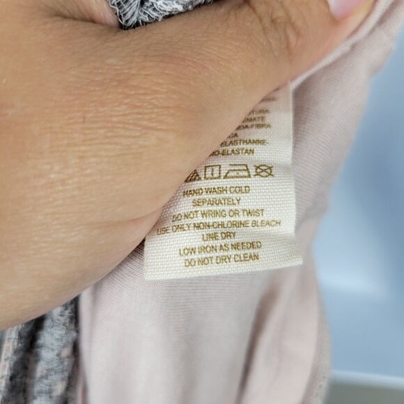 Free People Midi Dress. Pink/Gray S#023 - Picture 12 of 13